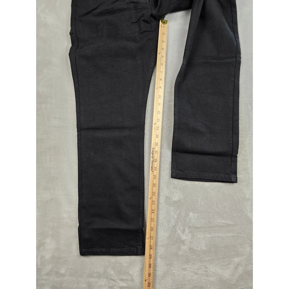 Levi's 511 Slim Jeans Mens 36x30 Black Advanced Stretch Denim Pants
